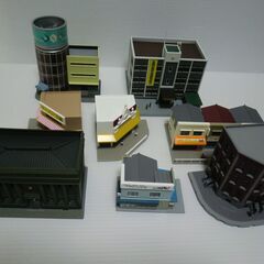 ジオコレ(1/150) 建物７種類（８個）