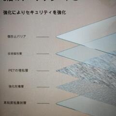 ♪防犯フィルム×４本/窓ガラス用♪の画像