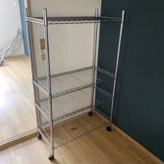 スチールラック　　90.5×45.5×156の画像