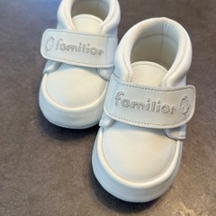 【美品】ファミリアベビーファーストシューズ13.0
