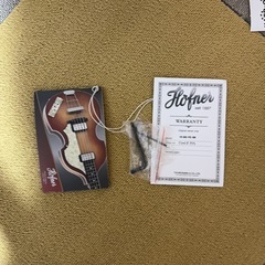 【値下げしました】【明日11/16引渡可能ならさらに値引き】【中古美品】ヘフナー　バイオリンベース　 HI-BB-PE　　の画像