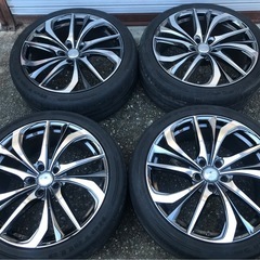 4/8　値下　レオニス　20インチホイール　114.3×5 8.5J