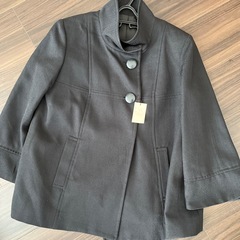 新品11号　ブラック　ジャケット　春コートの画像