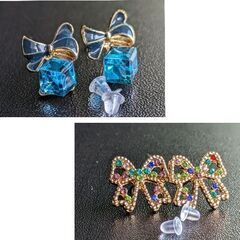 ピアス2個セット（新品）の画像