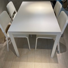 IKEAダイニングテーブルセット