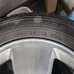 バリ溝スタッドレスタイヤ155/65R13の画像