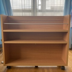 キャスター付　本棚