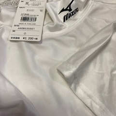 未使用MIZUNOハイネック半袖の画像
