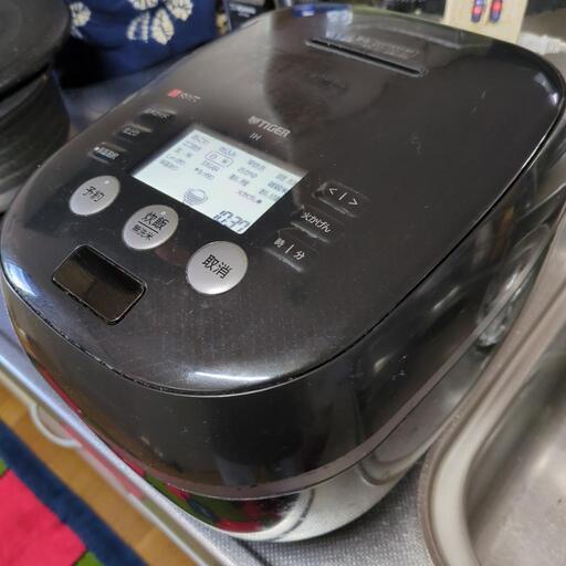 タイガー炊飯器炊きたて　おひつになる蓋つき