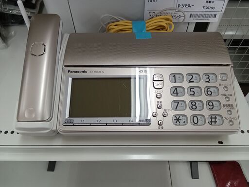 ★ジモティ割あり★ Panasonic パーソナルファックス KX-PD604-N   動作確認／クリーニング済み TC5900