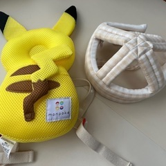 転倒防止　
リュック　ヘルメット
