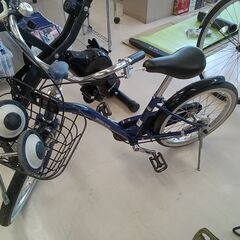 ★ジモティ割あり★  子供用自転車 18インチ ネイビー クリーニング済み TC5901