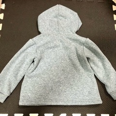 キッズ　90 PAL HOUSE グレー　パーカー 上着　レース ベビー服の画像