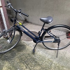 中古自転車 27インチ オートライト&6段変速付