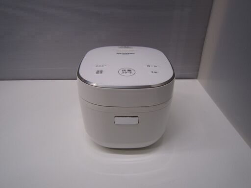 シャープ SHARP  マイコン炊飯器 3合炊き ホワイト系 KS-CF05E-W  2020年製