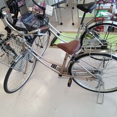 ★ジモティ割あり★  自転車 26インチ パールピンク×シルバー...