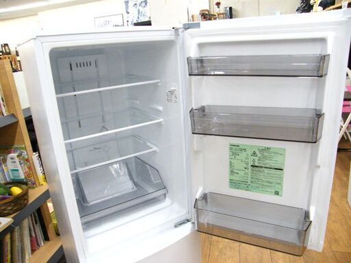 美品 東芝 冷蔵庫 2023年製 153L GR-U15BS ベジータ ホワイト系 2ドア 