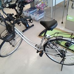 ★ジモティ割あり★  自転車 26インチ シルバー クリーニング...