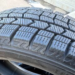★ バリ山！ ダンロップ ウィンターマックス WM02 155/65R14 2019年製 14インチ スタッドレスタイヤ 9分山 4本セット T-1480 リサイクルショップ札幌 買取本舗の画像
