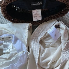 鶴屋bebe、ブランシェス、プティマイン帽子セット👒の画像