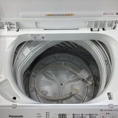 【安心1年間保証付き】Panasonic　5.0kg全自動洗濯機　NA-F5B1　2023年製の画像