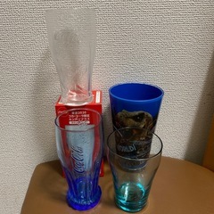 コップ４個　コカコーラ　翠　ジュラシックワールド