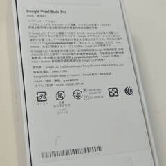 Google Pixel Buds Pro ワイヤレスイヤホンModel:GA34L, GQGM1, GPX4Hの画像