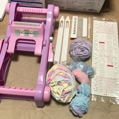 他商品ご購入で0円！モコもじオリーナ　編物　機織り　①の画像