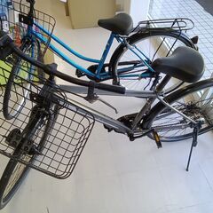 ★ジモティ割あり★  自転車 27インチ グレー クリーニング済...
