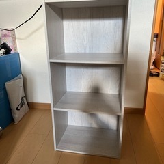 カラーボックス三段
