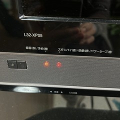 液晶テレビ　テレビ台付きの画像