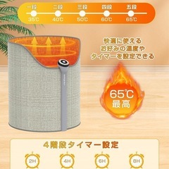 新品未使用 パネル デスク ヒーター 足元 暖房器具