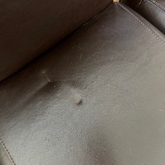 【値下げしました】【海外輸入もの】ヴィンテージの椅子(ブラウン、4脚)の画像