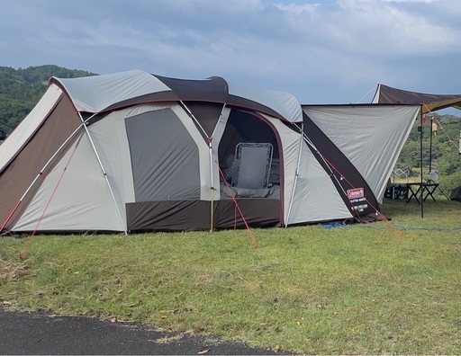 コールマン最高峰マスターシリーズテント4s2ルームカーブ