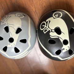 【年内処分】ヘルメットお揃い2個セットの画像