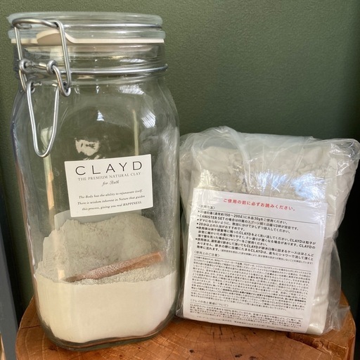 ☆clayd : 未開封クレイ　キャニスター付き　1kg