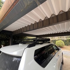 ランクルプラド150 ヤキマルーフラック 、レールセットの画像