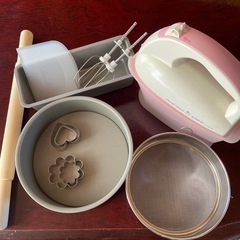 製菓用品 底抜けタイプホール15cmとパウンド型