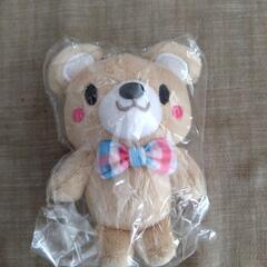 新品！チェッくま　ぬいぐるみ　ストラップ？の画像