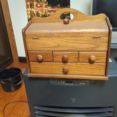[昭和レトロ］　中古品　ソーイングボックス