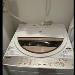 東芝 洗濯機 6kgの画像