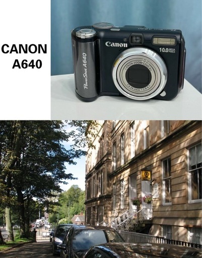 【ジャンク品 Canon PowerShot A640