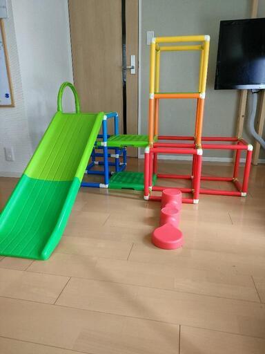 【8ヶ月−5歳】室内ジャングルジム　組み立て3種類　折りたたみ可