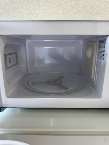 美品 電子レンジ 17L 2019年製 アイリスオーヤマ IMB-T176-6-W レンジ