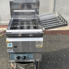 【動確済み】キッチンテクノ 業務用フライヤー CF3-GA18-...