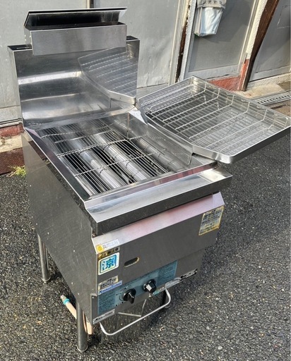 【動確済み】キッチンテクノ 業務用フライヤー CF3-GA18-L16 都市ガス 16L 業務用 ガス フライヤー 揚げ物 店舗用品 