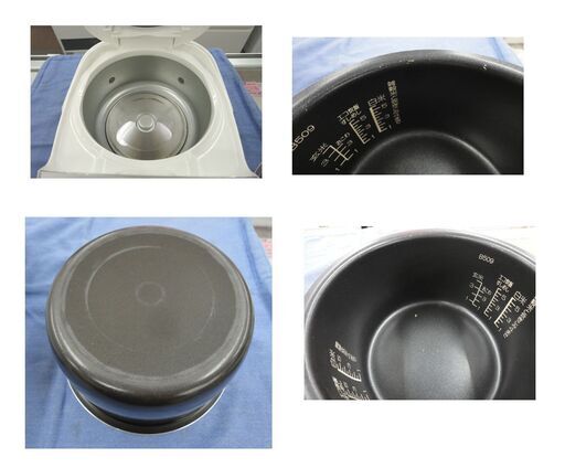 5.5合炊き 象印 マイコン炊飯器 2022年製 NL-DA10 炊飯ジャー ホワイト マイコンジャー 西岡店