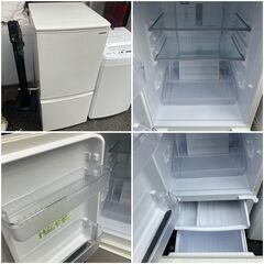 受付終了】（即日納品 配送設置無料）一人暮らし家電セット♬冷蔵庫