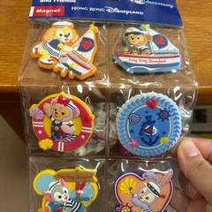 ダッフィーフレンズマグネットの画像