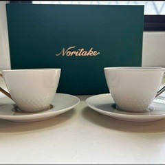 Noritake カップアンドソーサー2脚セット